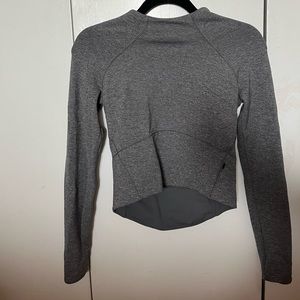 Lululemon Athletica Nulu Long Sleeve Crop